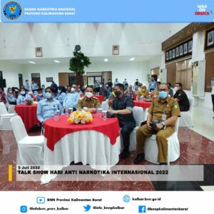 TALK SHOW “HARI ANTI NARKOTIKA INTERNASIONAL 2022” TALK SHOW “HARI ANTI NARKOTIKA INTERNASIONAL 2022”