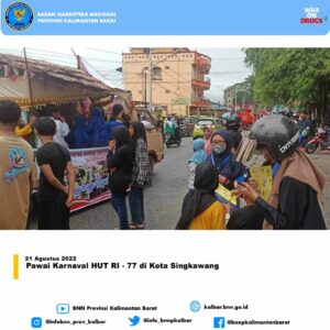 PAWAI KARNAVAL HUT RI – 77 di KOTA SINGKAWANG PAWAI KARNAVAL HUT RI – 77 di KOTA SINGKAWANG