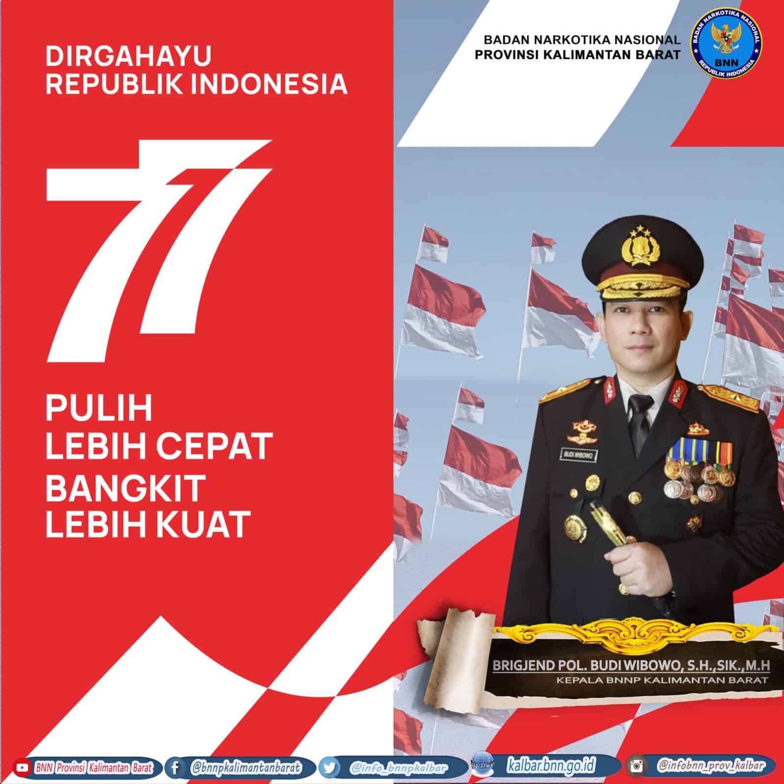 PULIH LEBIH CEPAT, BANGKIT LEBIH KUAT PULIH LEBIH CEPAT, BANGKIT LEBIH KUAT