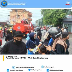 PAWAI KARNAVAL HUT RI – 77 di KOTA SINGKAWANG PAWAI KARNAVAL HUT RI – 77 di KOTA SINGKAWANG