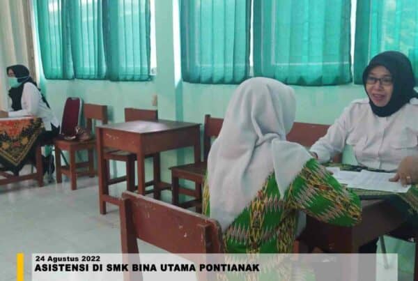 ASISTENSI DI SMK BINA UTAMA PONTIANAK