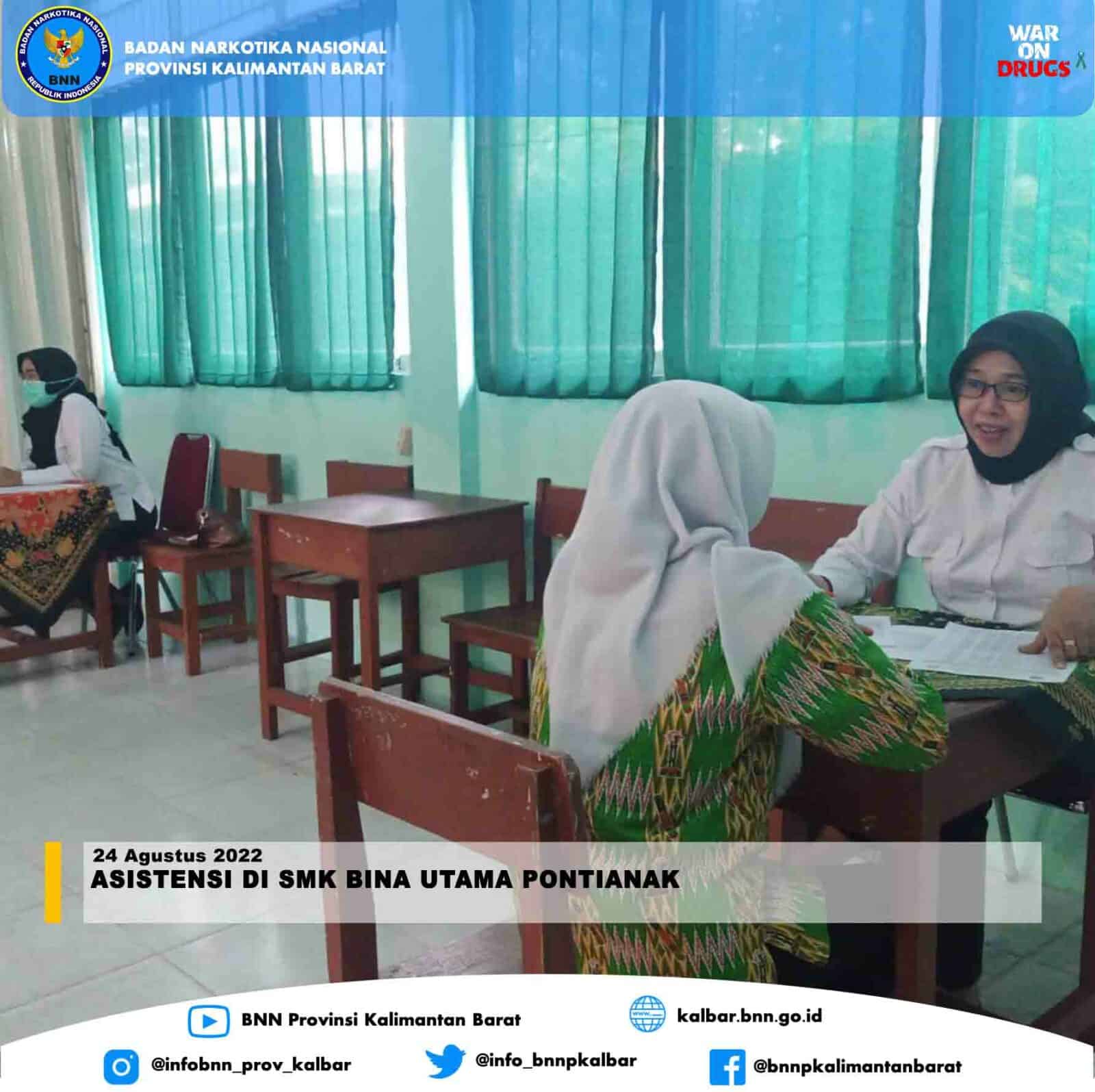 ASISTENSI DI SMK BINA UTAMA PONTIANAK ASISTENSI DI SMK BINA UTAMA PONTIANAK