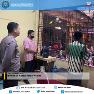 BIMBINGAN ROHANI DAN MENTAL DI RUTAN POLDA KALBAR BIMBINGAN ROHANI DAN MENTAL DI RUTAN POLDA KALBAR