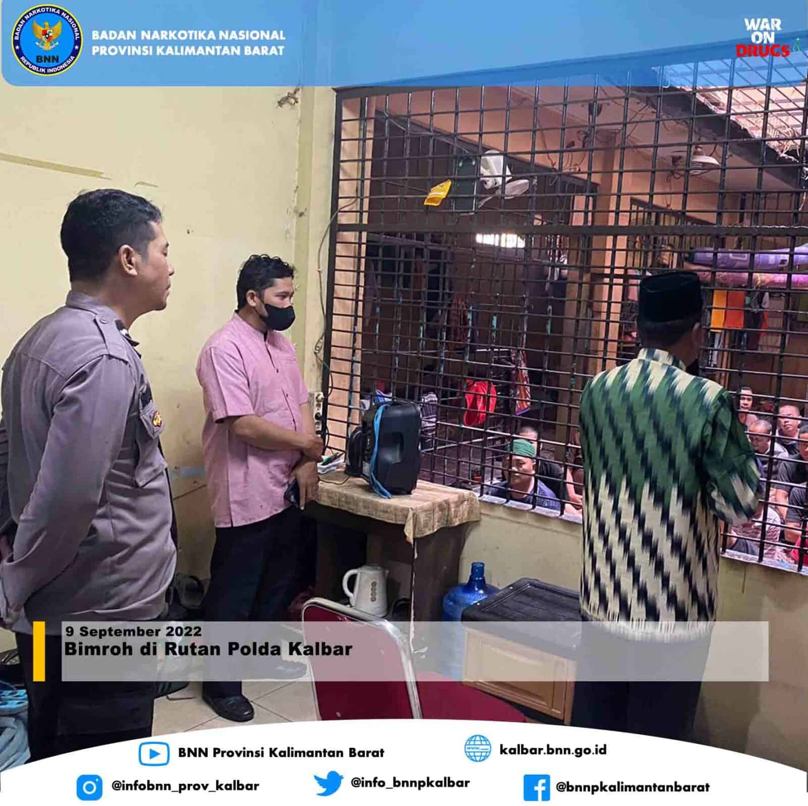 BIMBINGAN ROHANI DAN MENTAL DI RUTAN POLDA KALBAR BIMBINGAN ROHANI DAN MENTAL DI RUTAN POLDA KALBAR