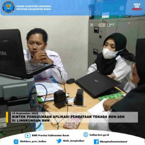 Bimtek Penggunaan Aplikasi Pendataan Tenaga Non-ASN di Lingkungan BNN Bimtek Penggunaan Aplikasi Pendataan Tenaga Non-ASN di Lingkungan BNN