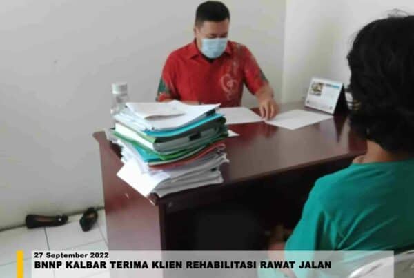 BNNP Kalbar Terima Klien Rehabilitasi Rawat Jalan