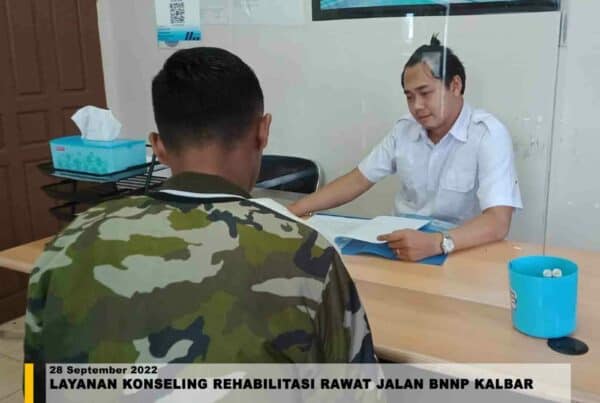Layanan Konseling Rehabilitasi Rawat Jalan BNNP Kalbar