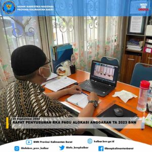 Rapat Penyusunan RKA Pagu Alokasi Anggaran TA 2023 BNN Rapat Penyusunan RKA Pagu Alokasi Anggaran TA 2023 BNN