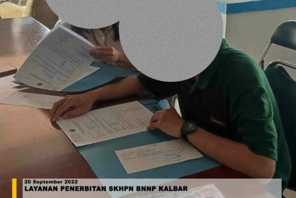 Layanan Penerbitan SKHPN BNNP Kalbar