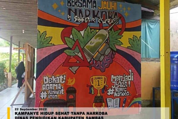 Kampanye Hidup Sehat Tanpa Narkoba Dinas Pendidikan Kabupaten Sambas