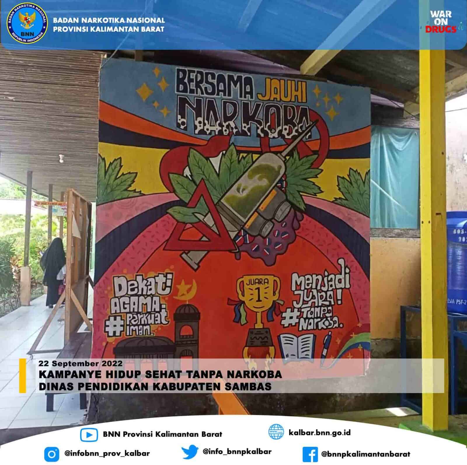 Kampanye Hidup Sehat Tanpa Narkoba Dinas Pendidikan Kabupaten Sambas Kampanye Hidup Sehat Tanpa Narkoba Dinas Pendidikan Kabupaten Sambas