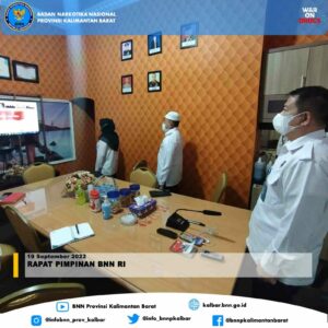 RAPAT PIMPINAN BNN RI RAPAT PIMPINAN BNN RI