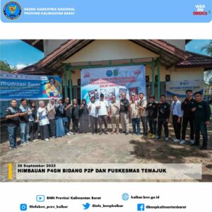 HIMBAUAN P4GN Bidang P2P dan Puskesmas Temajuk