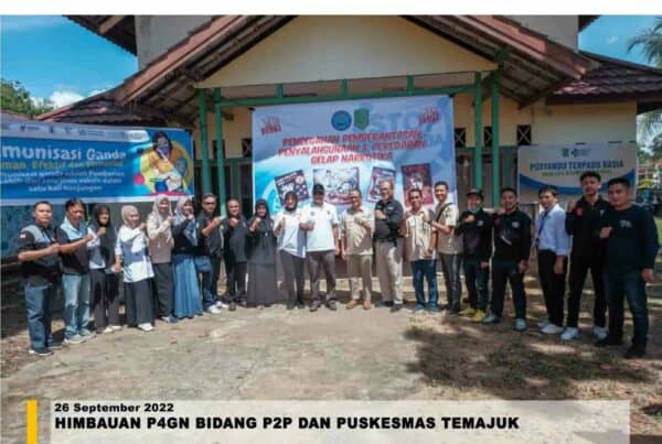 HIMBAUAN P4GN Bidang P2P dan Puskesmas Temajuk