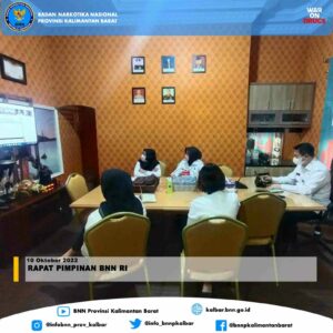 Rapat Pimpinan Badan Narkotika Nasional Republik Indonesia Rapat Pimpinan Badan Narkotika Nasional Republik Indonesia