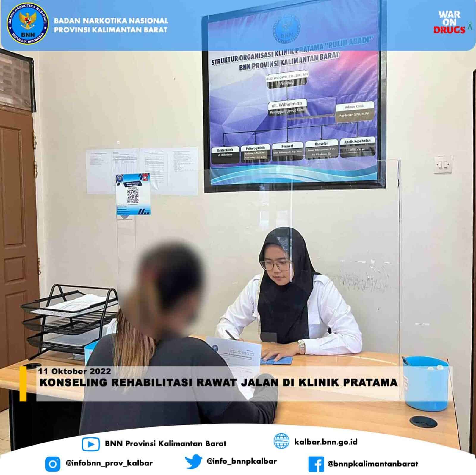 Konseling Rehabilitasi Rawat Jalan di Klinik Pratama