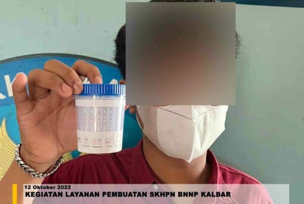 Kegiatan Layanan Penerbitan SKHPN di BNNP Kalbar