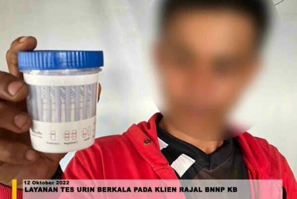 Layanan Test Urine Berkala Pada Klien Rehabilitasi Rawat Jalan