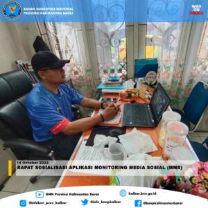 Rapat Sosialisasi Aplikasi Monitoring Media Sosial (MMS) Rapat Sosialisasi Aplikasi Monitoring Media Sosial (MMS)