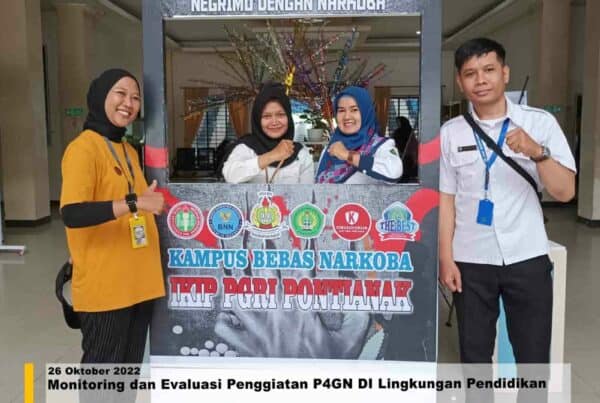 Monitoring dan Evaluasi Penggiatan P4GN DI Lingkungan Pendidikan