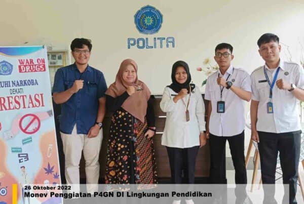 Monev Penggiatan P4GN DI Lingkungan Pendidikan