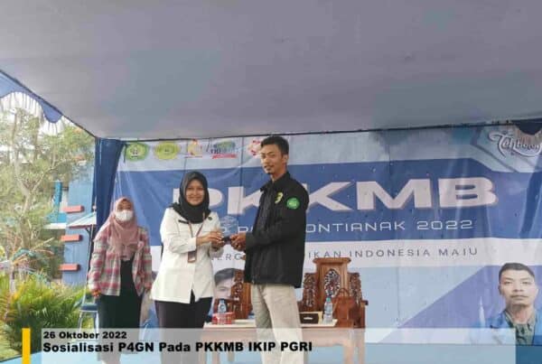 Sosialisasi P4GN Pada PKKMB IKIP PGRI