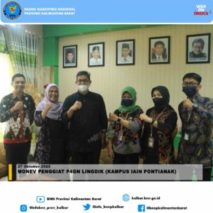 Monev Penggiat P4GN Lingdik (Kampus IAIN Pontianak)