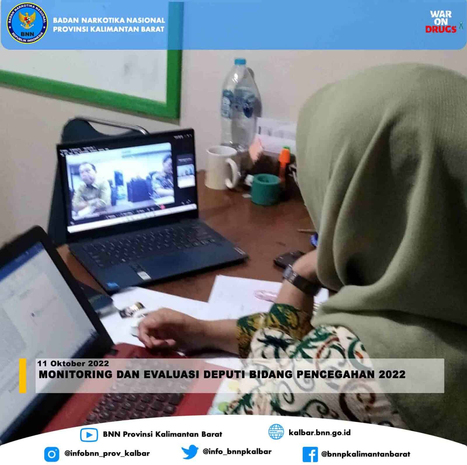 Monitoring dan Evaluasi Deputi Bidang Pencegahan 2022 Monitoring dan Evaluasi Deputi Bidang Pencegahan 2022