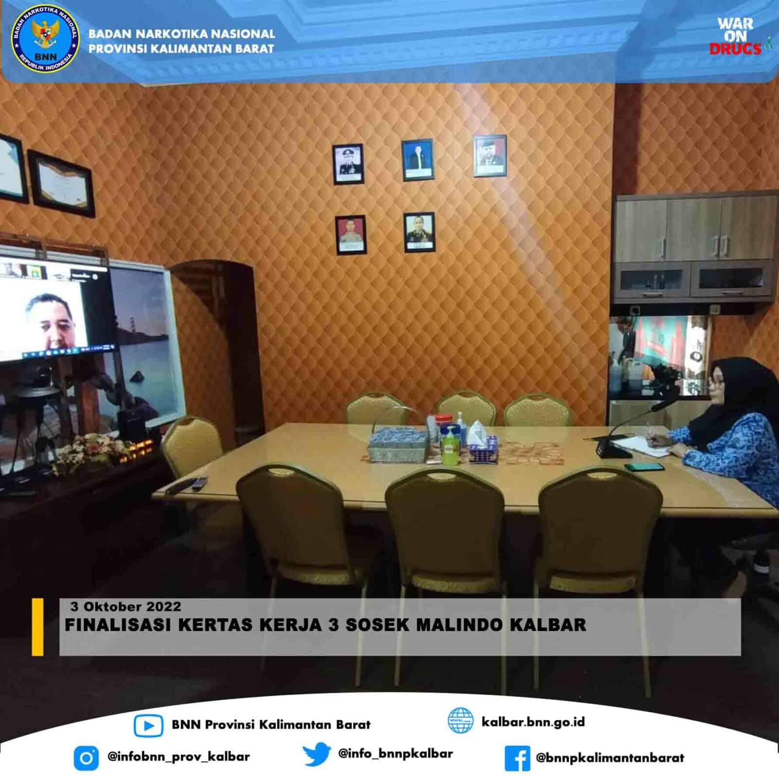 Finalisasi Kertas Kerja 3 Sosek Malindo Kalbar Finalisasi Kertas Kerja 3 Sosek Malindo Kalbar