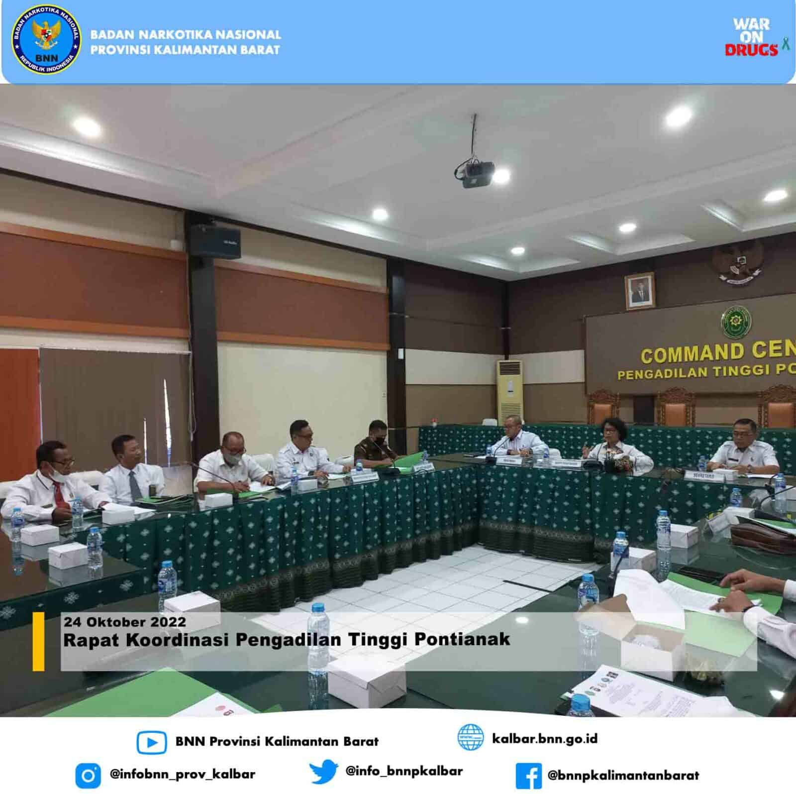 Rapat Koordinasi Pengadilan Tinggi Pontianak Rapat Koordinasi Pengadilan Tinggi Pontianak