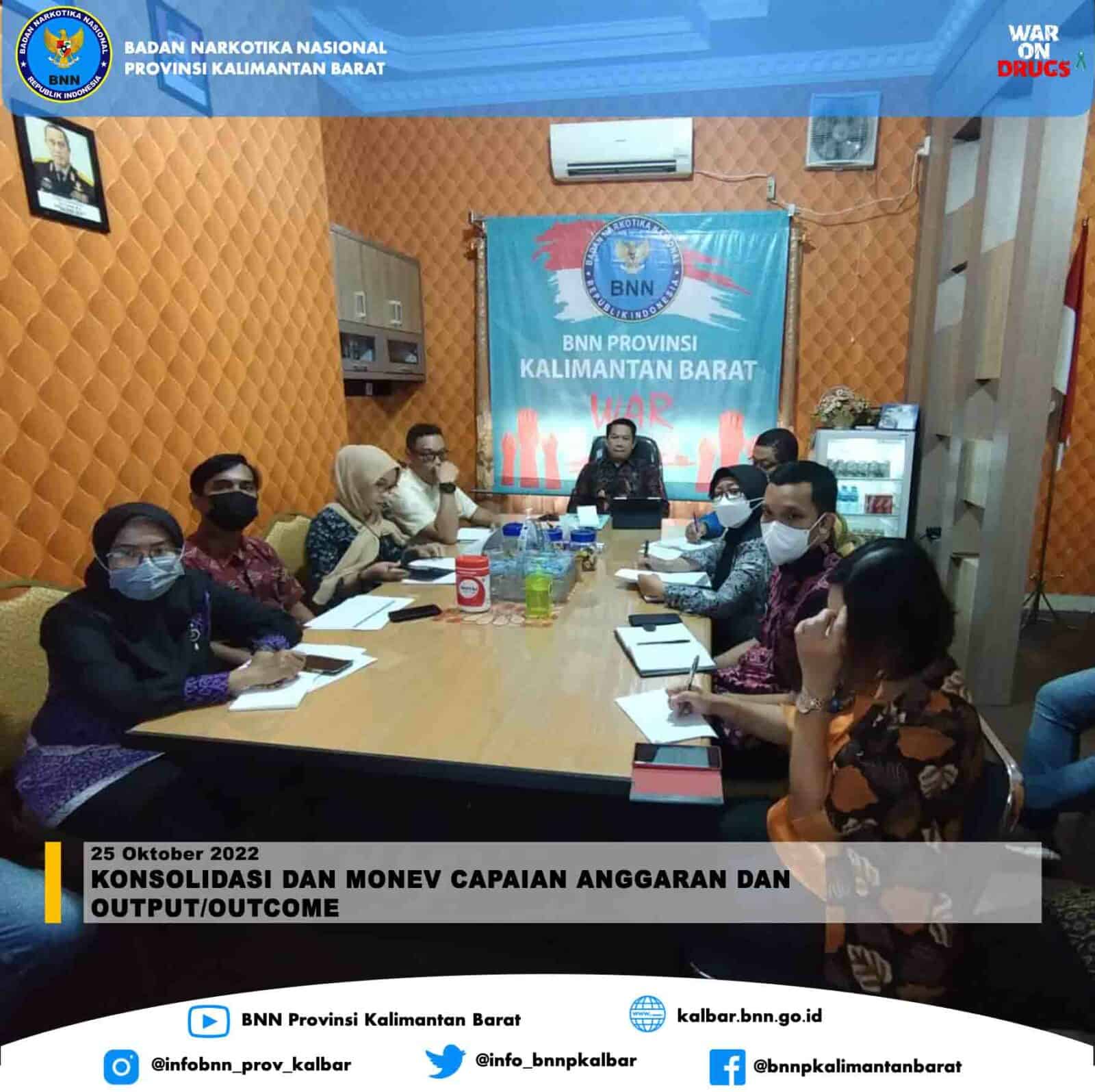 Konsolidasi Dan Monev Capaian Anggaran dan Output/Outcome Konsolidasi Dan Monev Capaian Anggaran dan Output/Outcome