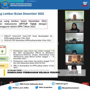 Konsolidasi Pembahasan Belanja Pegawai
