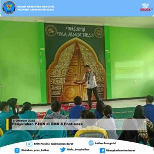 Penyuluhan P4GN di SMK 8 Pontianak Penyuluhan P4GN di SMK 8 Pontianak