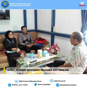 Monitoring dan Evaluasi Program Ketahanan Keluarga Anti Narkoba Monitoring dan Evaluasi Program Ketahanan Keluarga Anti Narkoba