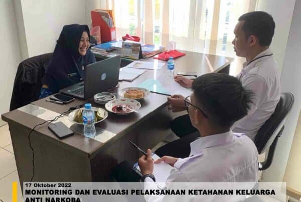 Monev Pelaksanaan Ketahanan Keluarga Anti Narkoba