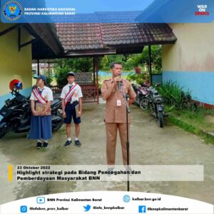 Highlight strategi pada Bidang Pencegahan dan Pemberdayaan Masyarakat BNN