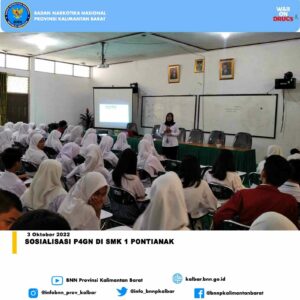 Sosialisasi P4GN di SMK 1 Pontianak Sosialisasi P4GN di SMK 1 Pontianak