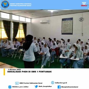 Sosialisasi P4GN di SMK 1 Pontianak Sosialisasi P4GN di SMK 1 Pontianak