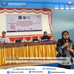 Sosialisasi Bahaya Narkoba Kepada Warga Binaan Pemasyarakatan Sosialisasi Bahaya Narkoba Kepada Warga Binaan Pemasyarakatan