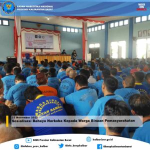 Sosialisasi Bahaya Narkoba Kepada Warga Binaan Pemasyarakatan Sosialisasi Bahaya Narkoba Kepada Warga Binaan Pemasyarakatan