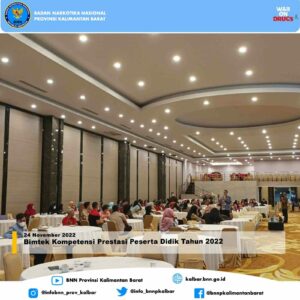 Bimtek Kompetensi Prestasi Peserta Didik Tahun 2022 Bimtek Kompetensi Prestasi Peserta Didik Tahun 2022