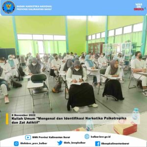 Kuliah Umum “Mengenal dan Identifikasi Narkotika Psikotropika dan Zat Adiktif” Kuliah Umum “Mengenal dan Identifikasi Narkotika Psikotropika dan Zat Adiktif”