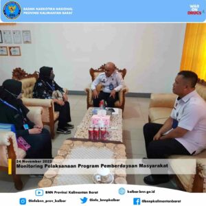 Monitoring Pelaksanaan Program Pemberdayaan Masyarakat Monitoring Pelaksanaan Program Pemberdayaan Masyarakat