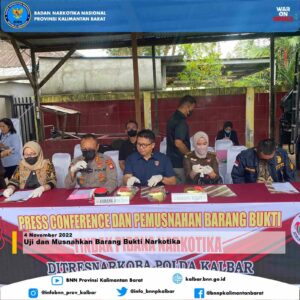 Uji dan Musnahkan Barang Bukti Narkotika Uji dan Musnahkan Barang Bukti Narkotika