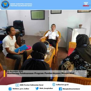 Monitoring Pelaksanaan Program Pemberdayaan Masyarakat Monitoring Pelaksanaan Program Pemberdayaan Masyarakat