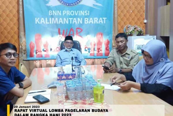 Rapat Virtual Lomba Pagelaran Budaya dalam rangka HANI 2023