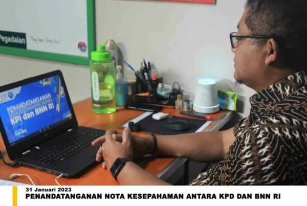 Penandatanganan Nota Kesepahaan Antara KPD dan BNN RI