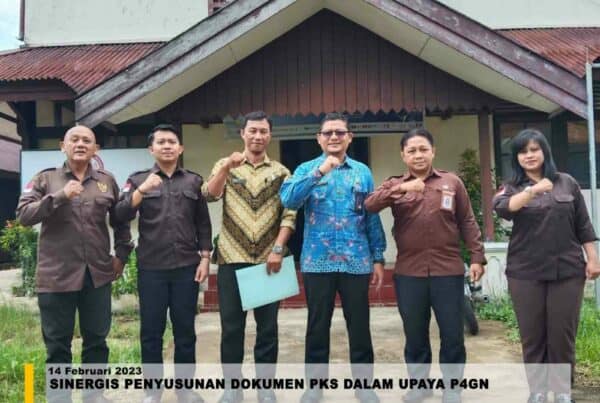 Sinergis Penyusunan Dokumen PKS dalam Upaya P4GN