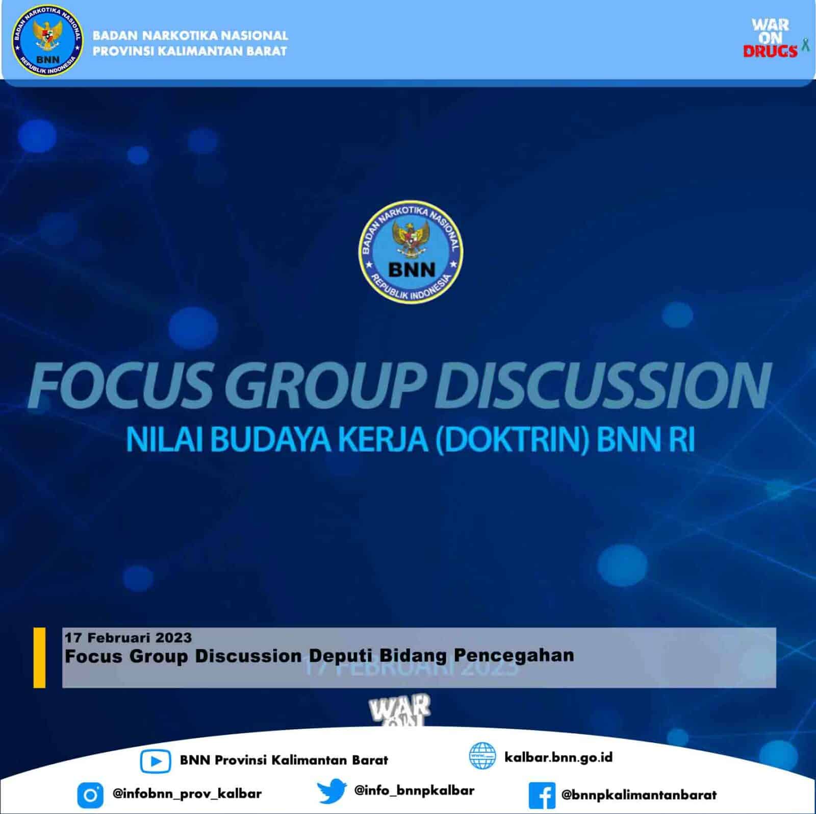 Focus Group Discussion Deputi Bidang Pencegahan