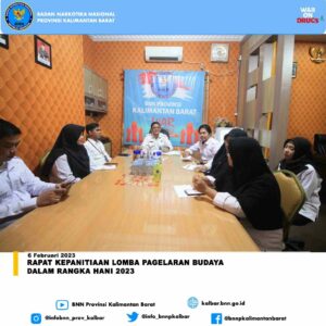 Rapat Kepanitiaan Lomba Pagelaran Budaya dalam rangka HANI 2023